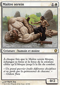 Maître serein - 