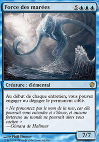 Force des marées - 