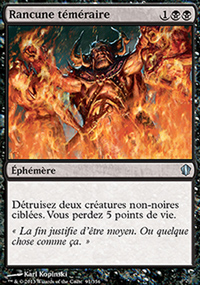 Rancune téméraire - 