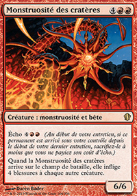 Monstruosité des cratères - 