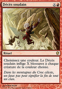 Décès soudain - 