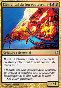 Elémental du feu souterrain - 
