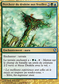 Perchoir du drakôn aux feuilles - 