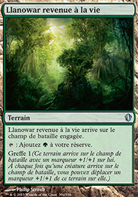 Llanowar revenue à la vie - 