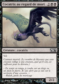 Cocatrix au regard de mort - Magic 2014