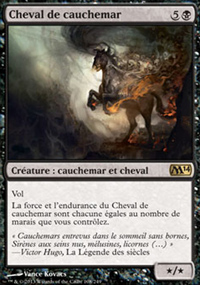 Cheval de cauchemar - Magic 2014
