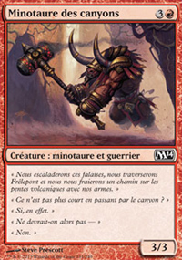 Minotaure des canyons - Magic 2014
