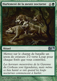 Hurlement de la meute nocturne - Magic 2014
