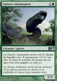 Guivre carnassire - Magic 2014