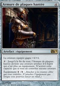 Armure de plaques hante - Magic 2014