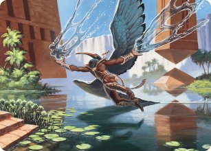 Nadu, sagesse aile - Illustration - Modern Horizons III - Art Series