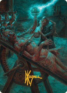 Orage sur le toit - Illustration - Innistrad Remastered - Art Series