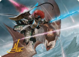 Caradora, cur d'Alacria - Illustration - Aetherdrift - Art Series