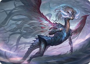 Shiko, parangon de la Voie - Illustration - Tarkir: Dragonstorm - Art Series