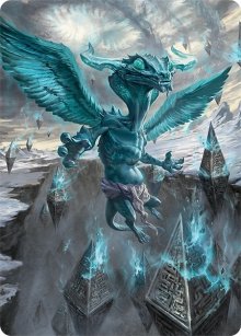 Ugin, l'il des temptes - Illustration - Tarkir: Dragonstorm - Art Series