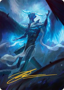 Ugin, l'il des temptes - Illustration - Tarkir: Dragonstorm - Art Series