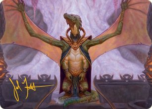 Gardelor de Kheru - Illustration - Tarkir: Dragonstorm - Art Series