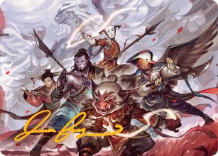 Volont des Jeska - Illustration - Tarkir: Dragonstorm - Art Series