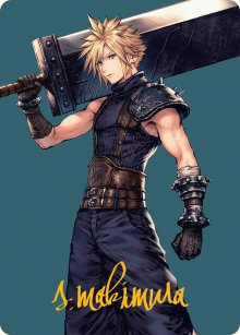 Cloud, ex-SOLDAT - Illustration - Final Fantasy - Art Series