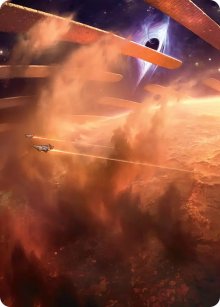 Adagia, bastion battu par les vents - Illustration - Edge of Eternities - Art Series