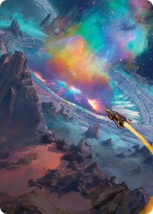 Meteor Crater - Art - Edge of Eternities - Art Series