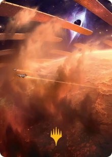 Adagia, bastion battu par les vents - Illustration - Edge of Eternities - Art Series