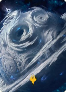 Uthros, noyau divin titanesque - Illustration - Edge of Eternities - Art Series