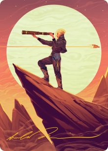 Sami, capitaine de reconnaissance - Illustration - Edge of Eternities - Art Series