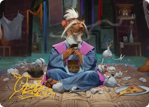 Splinter, Hamato Yoshi - Illustration - Teenage Mutant Ninja Turtle - Art Series