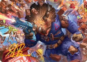 Zog, naufrag� tric�raton - Illustration - Teenage Mutant Ninja Turtle - Art Series