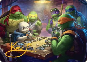 Le�ons de vie - Illustration - Teenage Mutant Ninja Turtle - Art Series