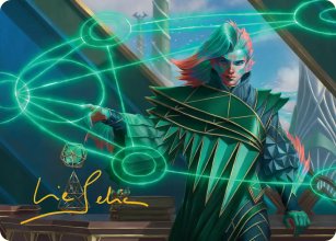 Nev, le doyen pragmatique - Illustration - Secrets of Strixhaven - Art Series