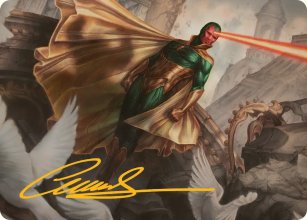 La Vision - Illustration - Marvel Super Heroes - Art Series