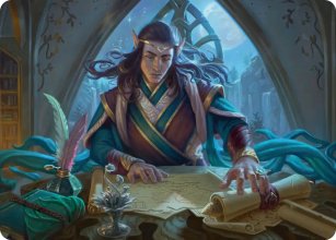 Elrond, Moon-Reader - Art - The Hobbit - Art Series
