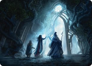 Uncover the Moon-Letters - Art - The Hobbit - Art Series