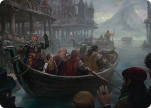 Uneasy Partings - Art - The Hobbit - Art Series