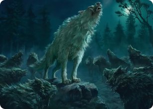 Hurlement r�v�rencieux - Illustration - The Hobbit - Art Series