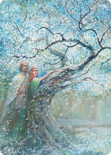 Floraison de l'Arbre blanc - Illustration - The Hobbit - Art Series