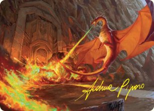 Fureur de Smaug - Illustration - The Hobbit - Art Series