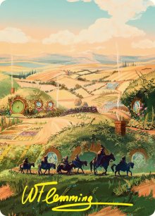 Plaine - Illustration - The Hobbit - Art Series