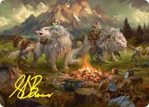 Mount Gundabad Mobilizes - Art - The Hobbit - Art Series