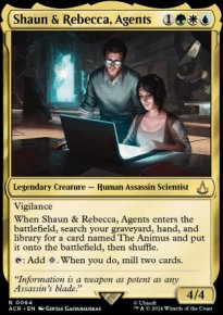 Shaun & Rebecca, Agents - Assassins Creed