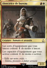 Directrice de bureau - Assassins Creed