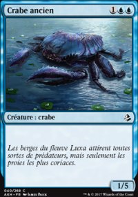 Crabe ancien - 