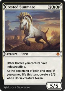 Cheval solaire à crête - Amonkhet Remastered
