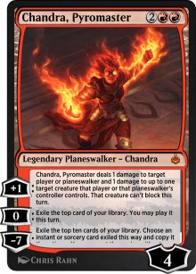Chandra, pyromaîtresse - Amonkhet Remastered