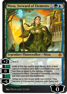 Nissa, intendante des éléments - Amonkhet Remastered