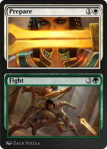Préparation / Combat<br>Préparation / Combat - Amonkhet Remastered