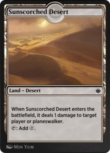 Désert brûlé par le soleil - Amonkhet Remastered
