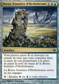Borne frontière d'Herbebrume - 